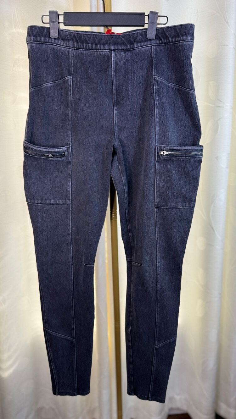 Spanx Zip Pocket Jeggings, Size XL